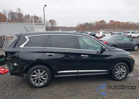 2013 Infiniti Jx35 z USA, uszkodzony, nr VIN 5N1AL0MM8DC317873